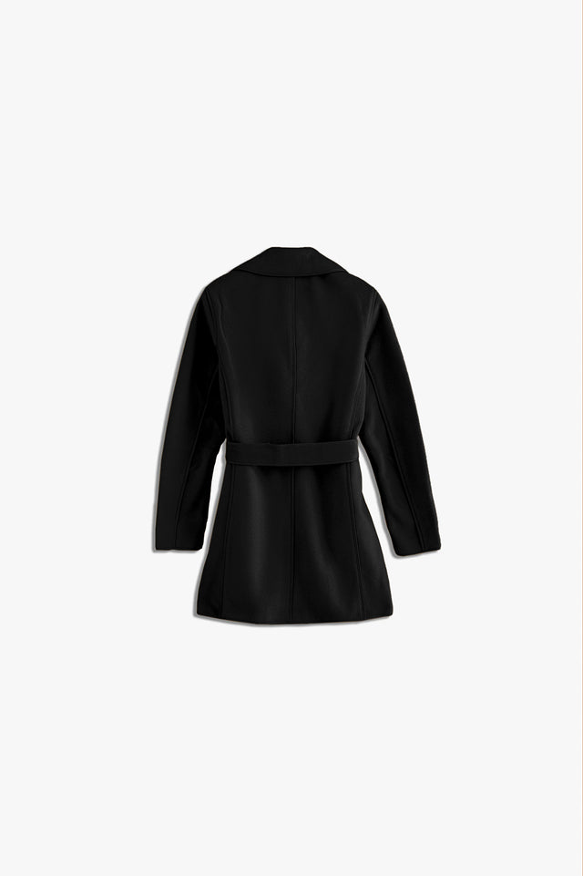 Notch Collar Long Coat