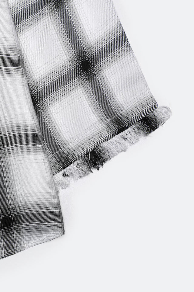 Relaxed Fit Checkered Shirt