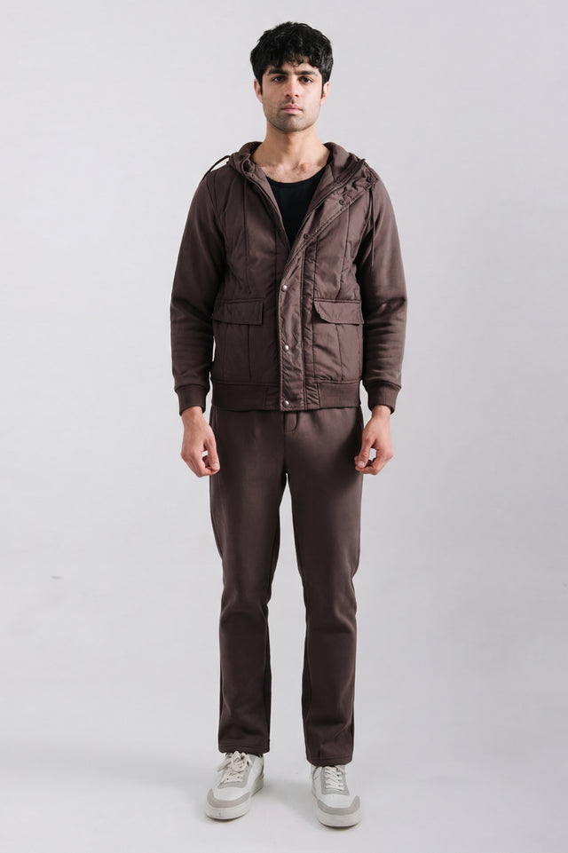 Knitted Puffer Jacket