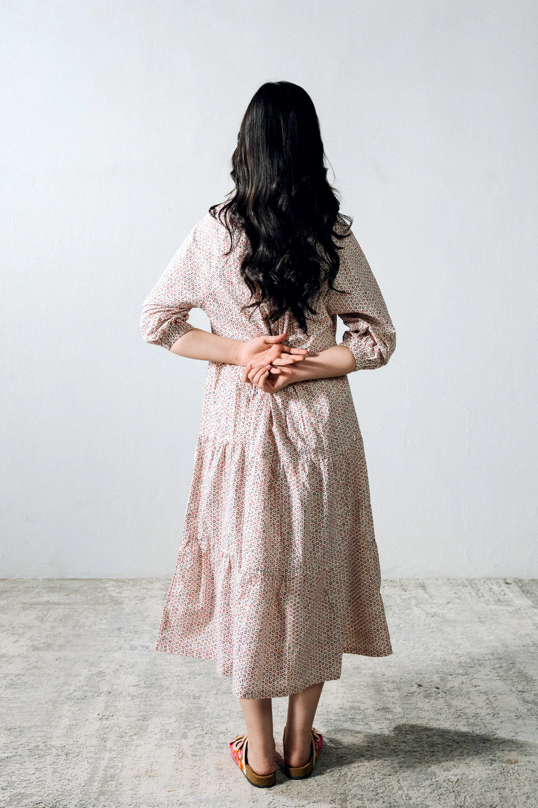 Printed Long Dress