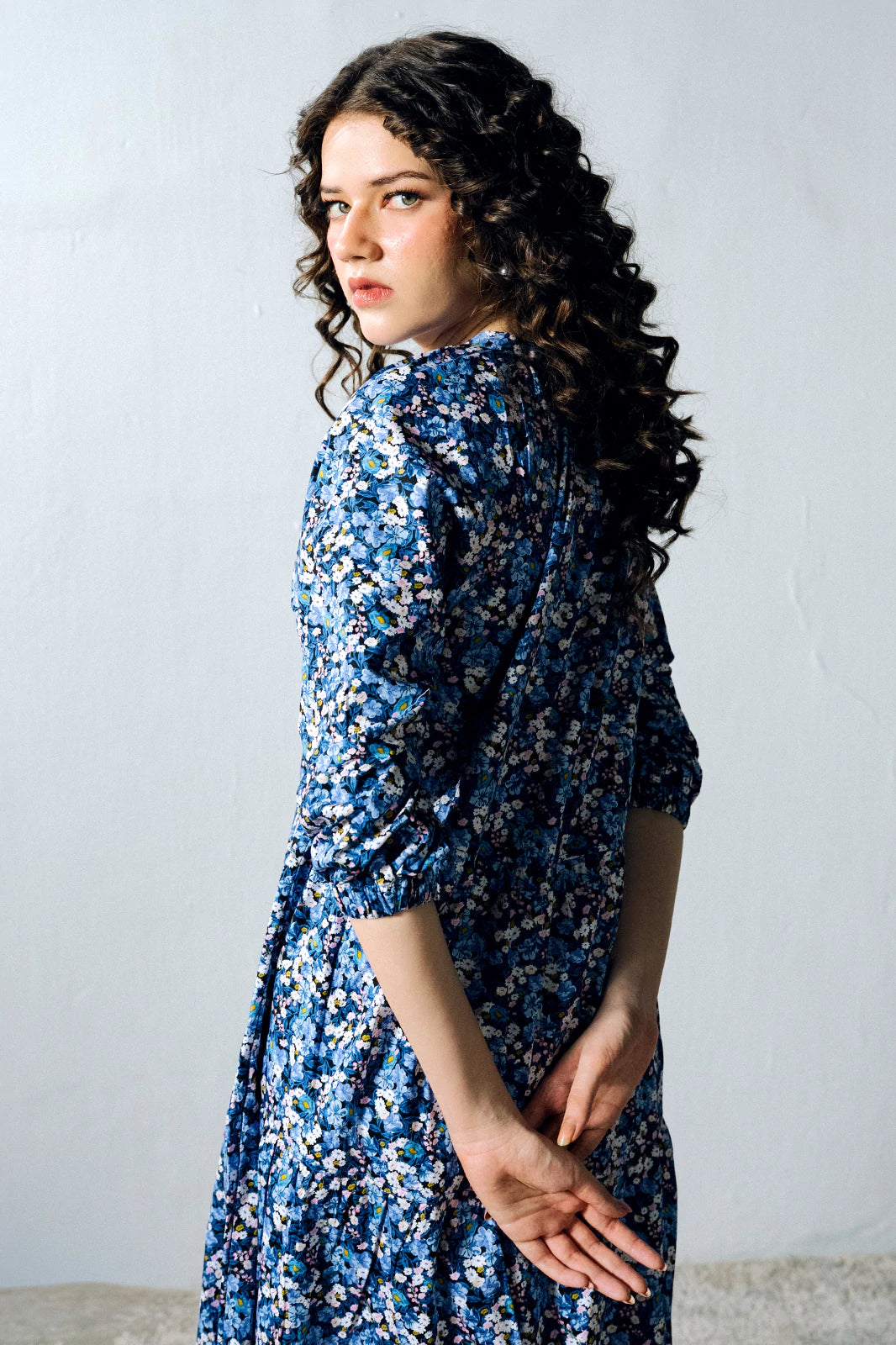Printed Long Dress