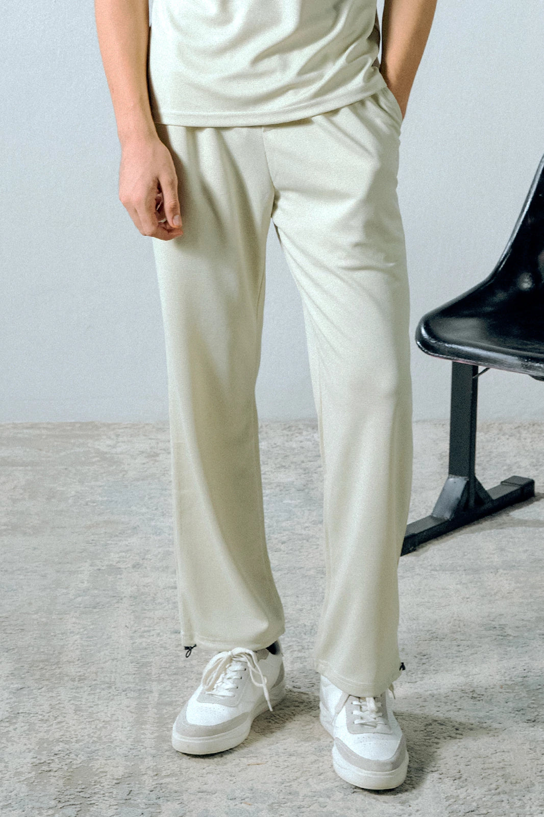 Embroidered Logo Trousers