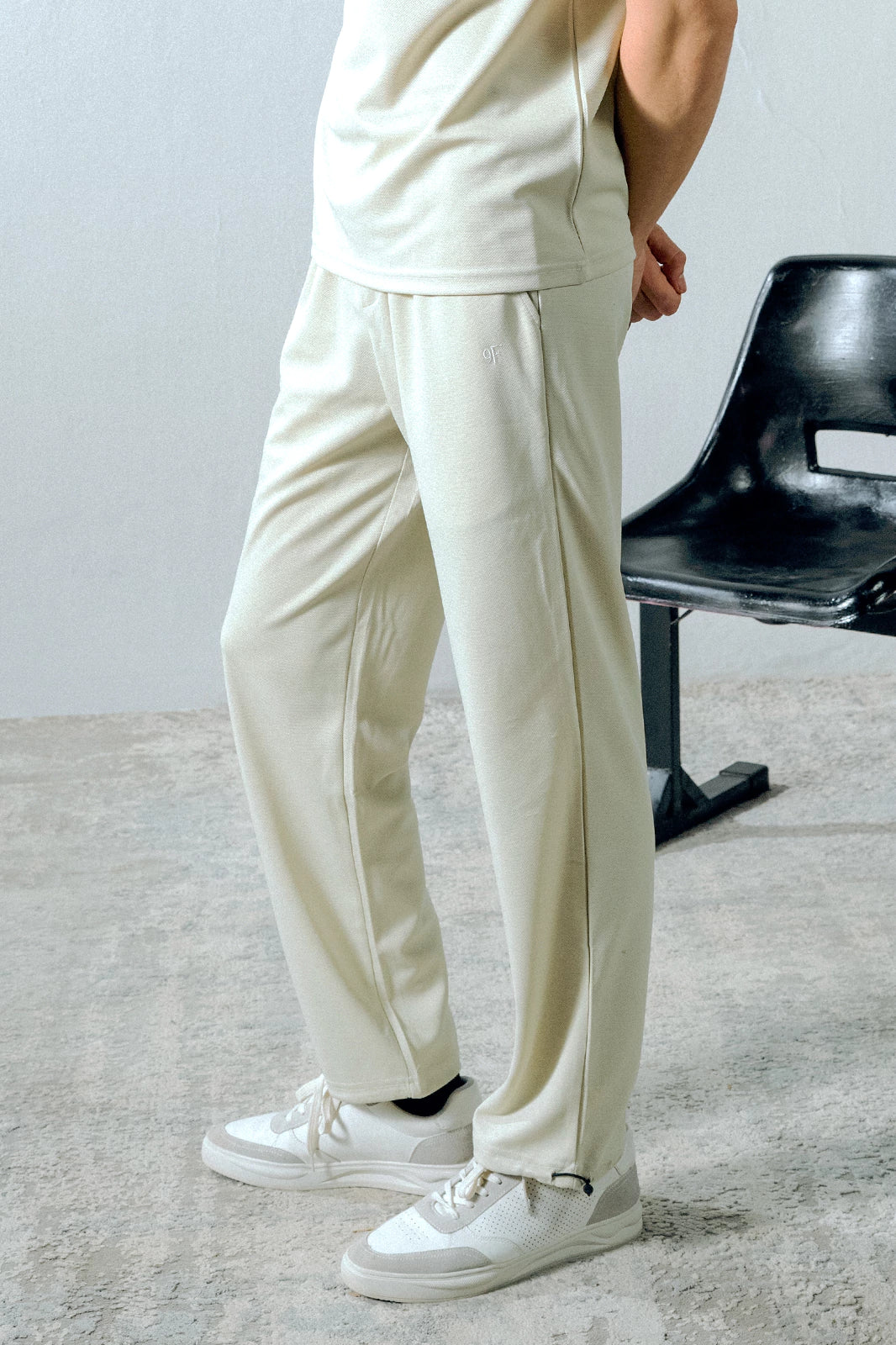 Embroidered Logo Trousers