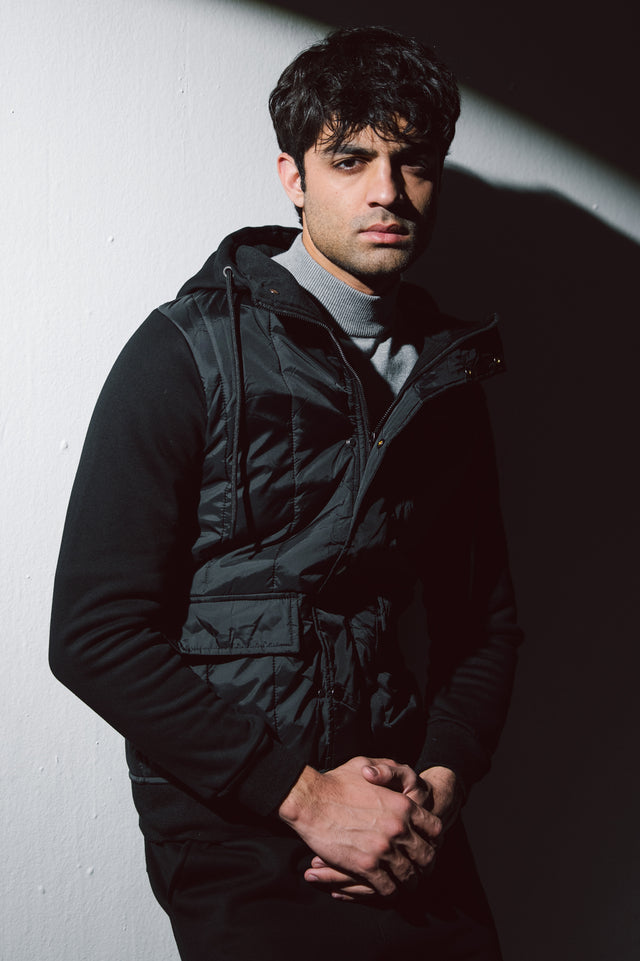 Knitted Puffer Jacket