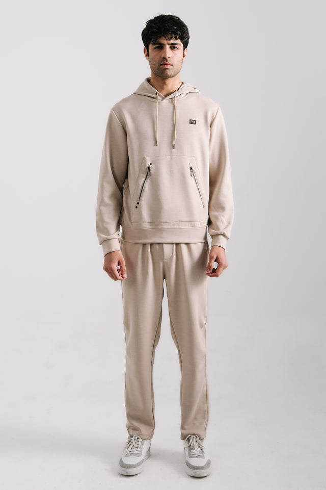Drop Shoulder Basic Hoodie