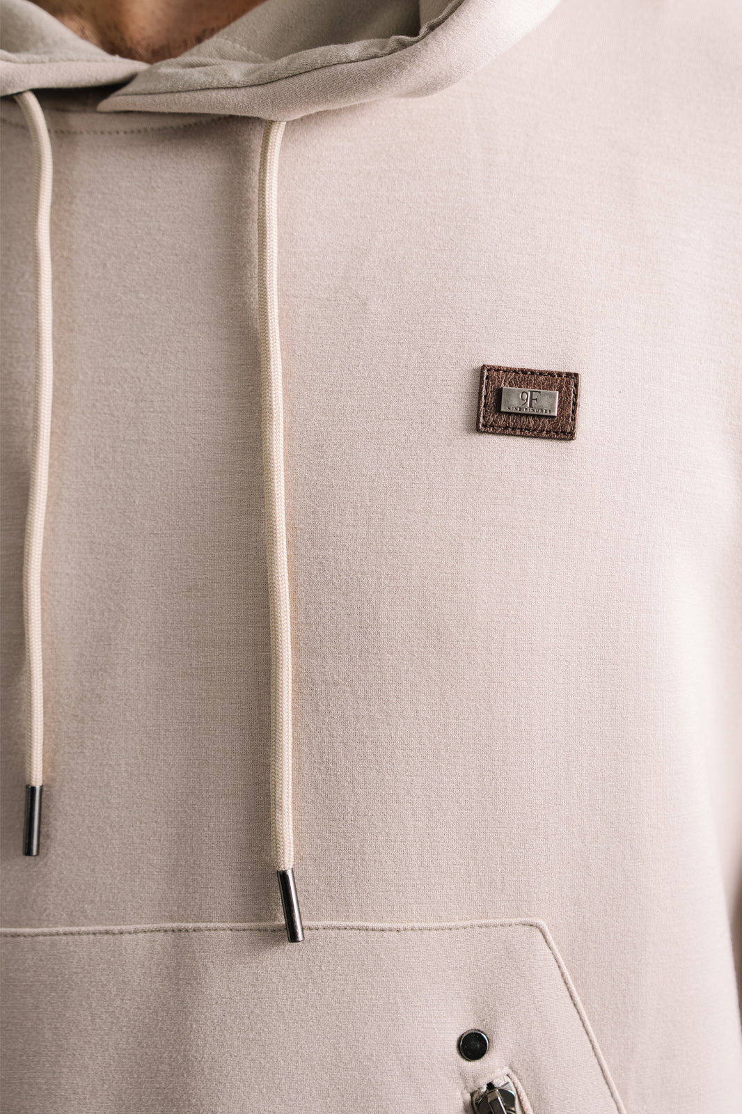 Drop Shoulder Basic Hoodie