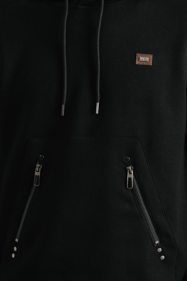 Drop Shoulder Basic Hoodie