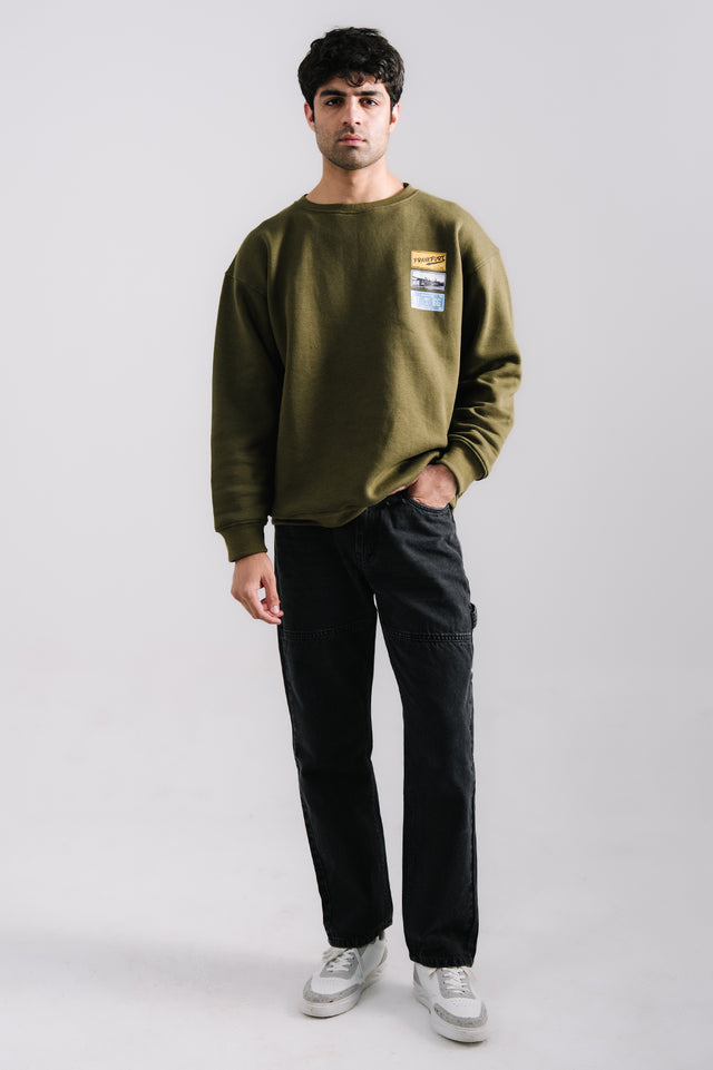 Oversized Graphic Sweatshirt