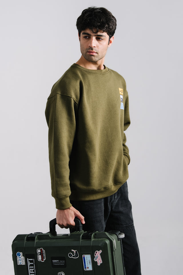 Oversized Graphic Sweatshirt