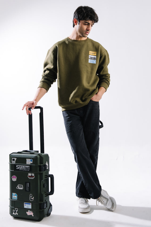 Oversized Graphic Sweatshirt